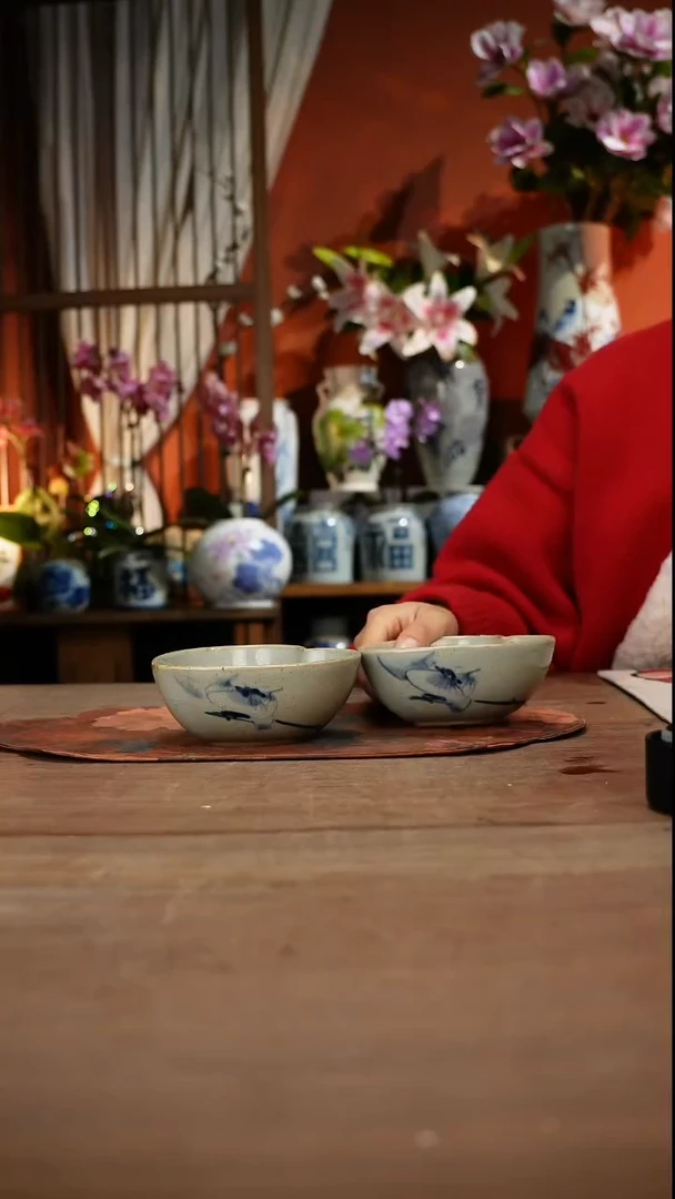 现代高温釉下彩手绘陶瓷餐具
