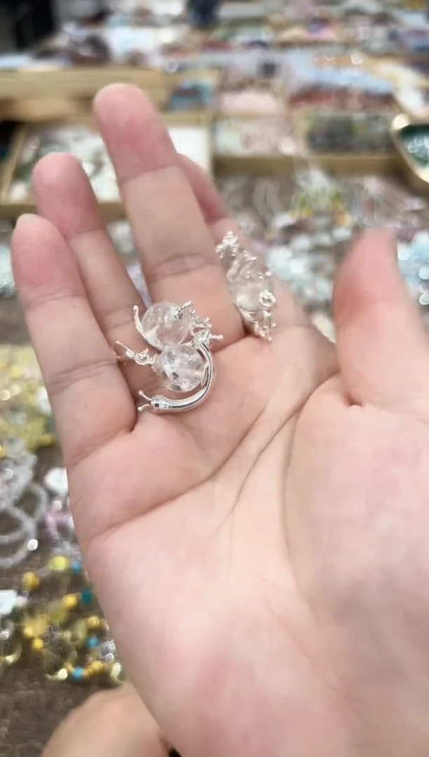 吊坠(不含链)未镶嵌水晶蜗牛