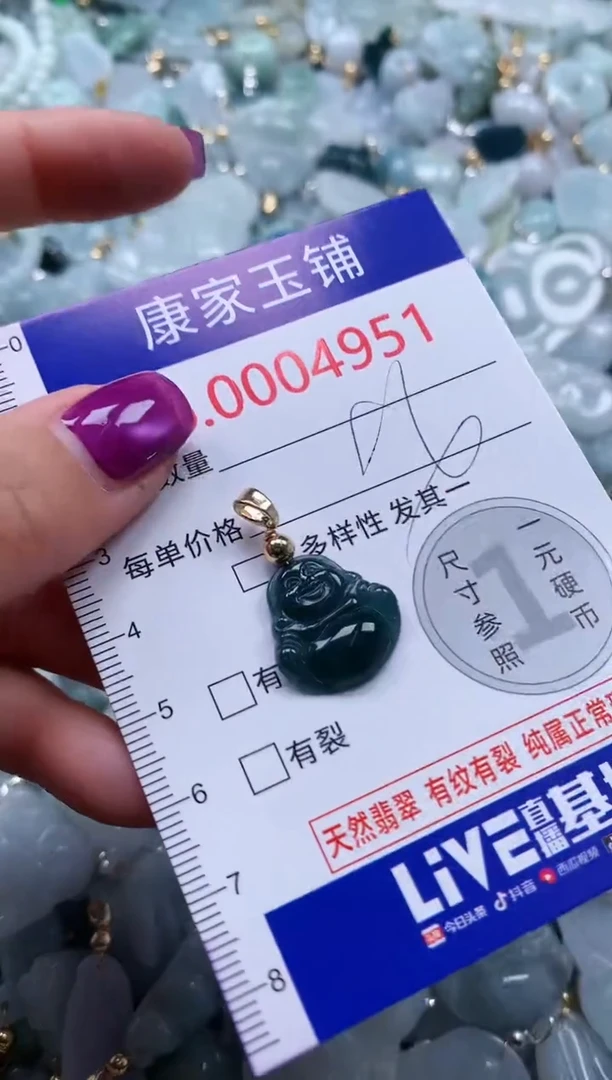 颈饰未镶嵌翡翠4951