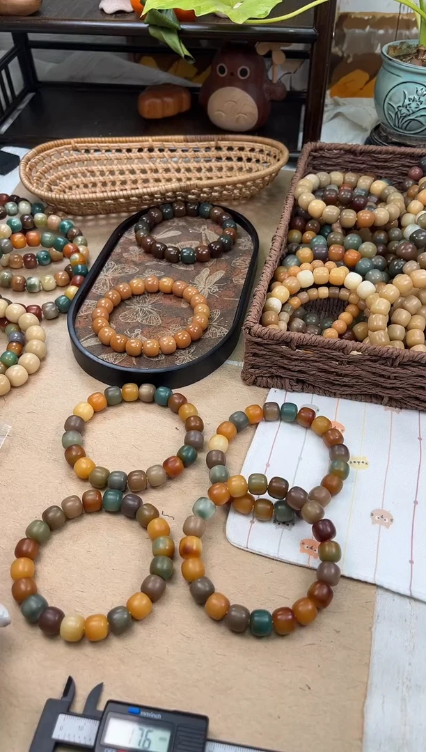 手串菩提根/象牙果a624 卡12.8 干磨莫奈福利