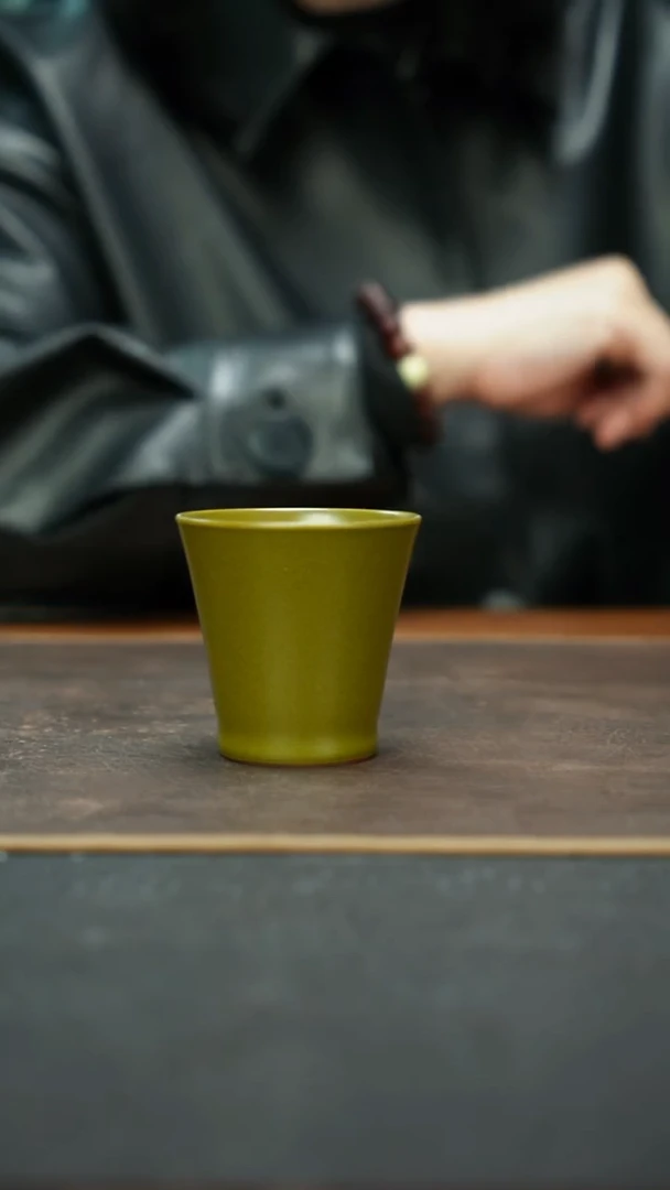杯景德镇茶叶末闻香杯