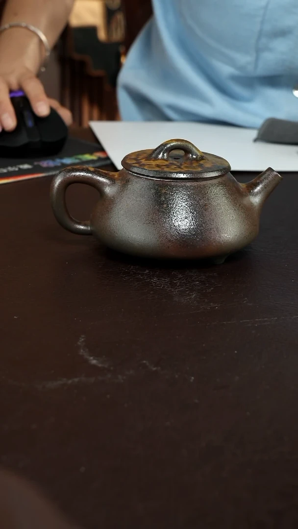 茶壶紫砂农*底槽青柴烧200毫升