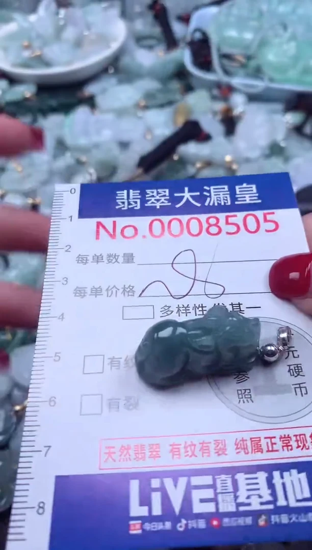 颈饰未镶嵌翡翠8505