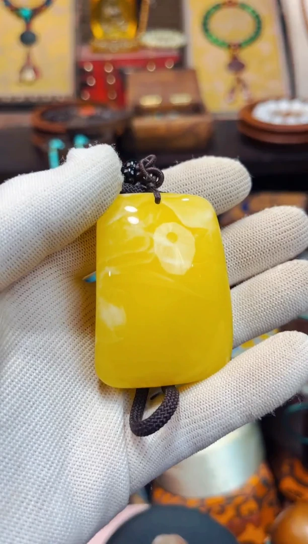 【闪购商品】蜜蜡裸石未镶嵌Q瑞哥专属高端精品42