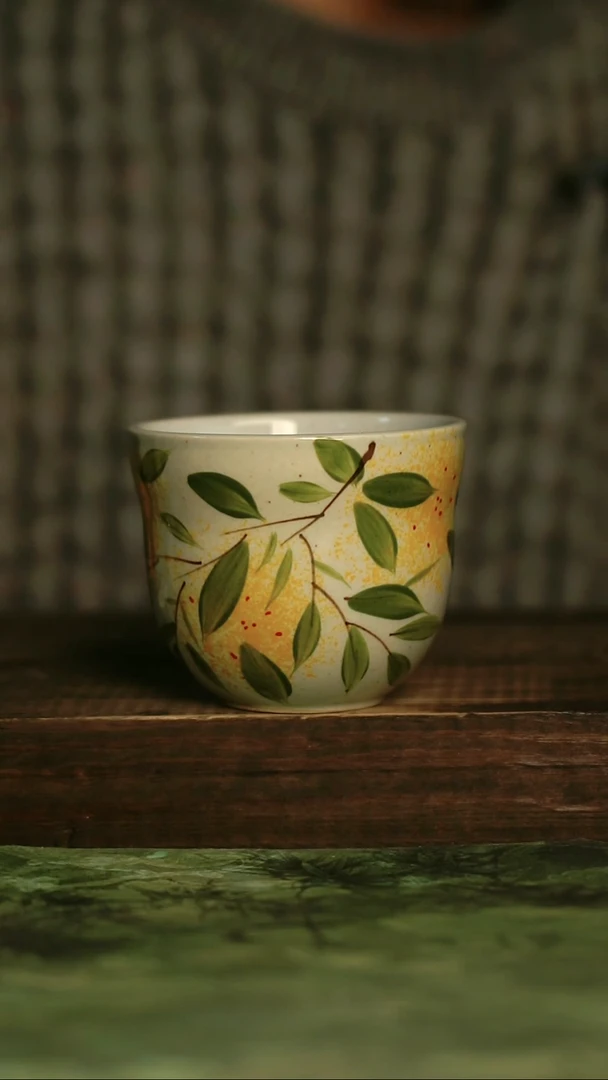 手工手绘瓷器青诗集手工手绘瓷器