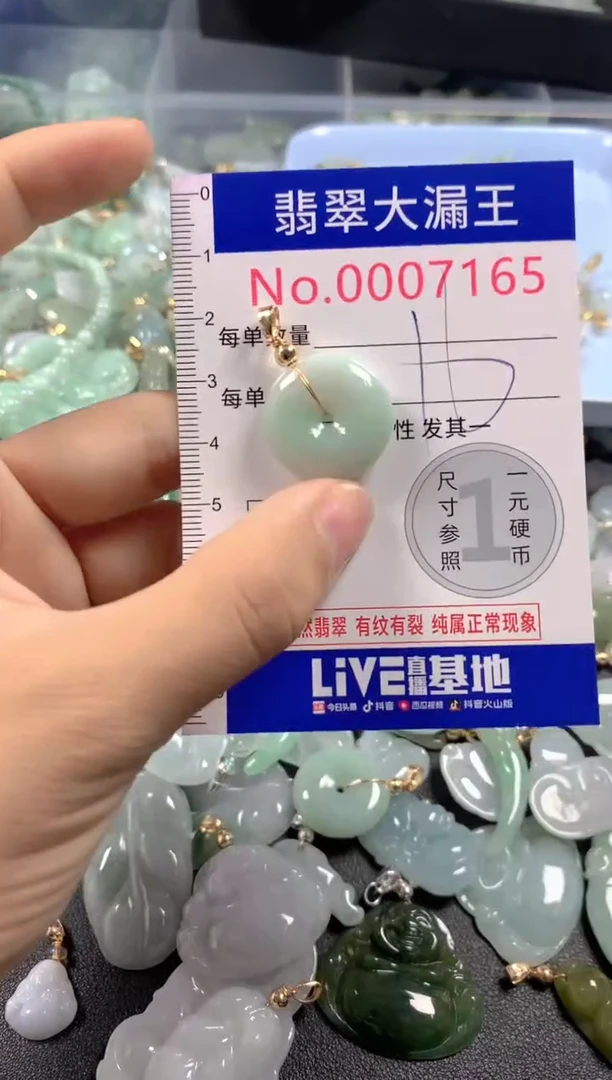 颈饰未镶嵌翡翠7165