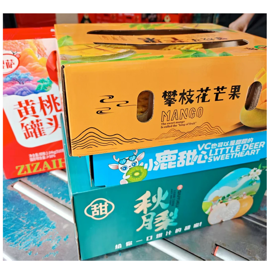 凯特芒果+猕猴桃+秋月梨+黄桃罐头