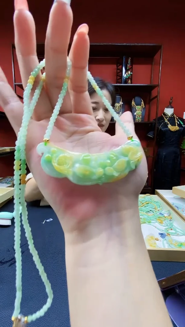 颈饰未镶嵌翡翠翡翠吊坠