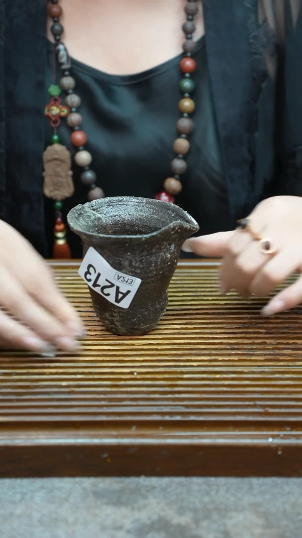 万古烧粗陶手工茶具