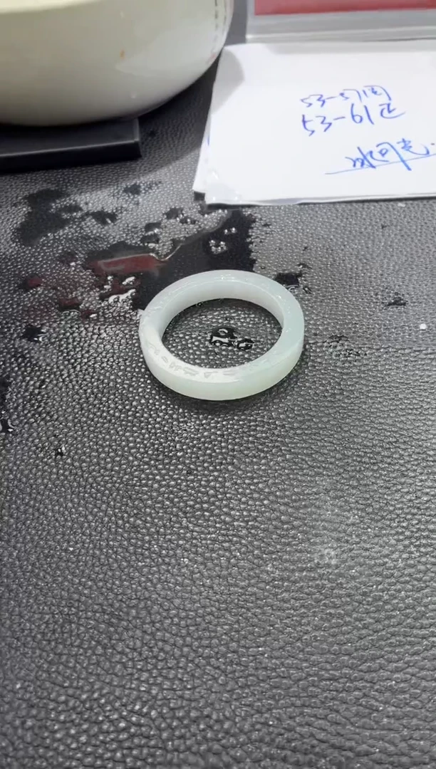 未镶嵌手镯定制翡翠招*鱼DDJ43746