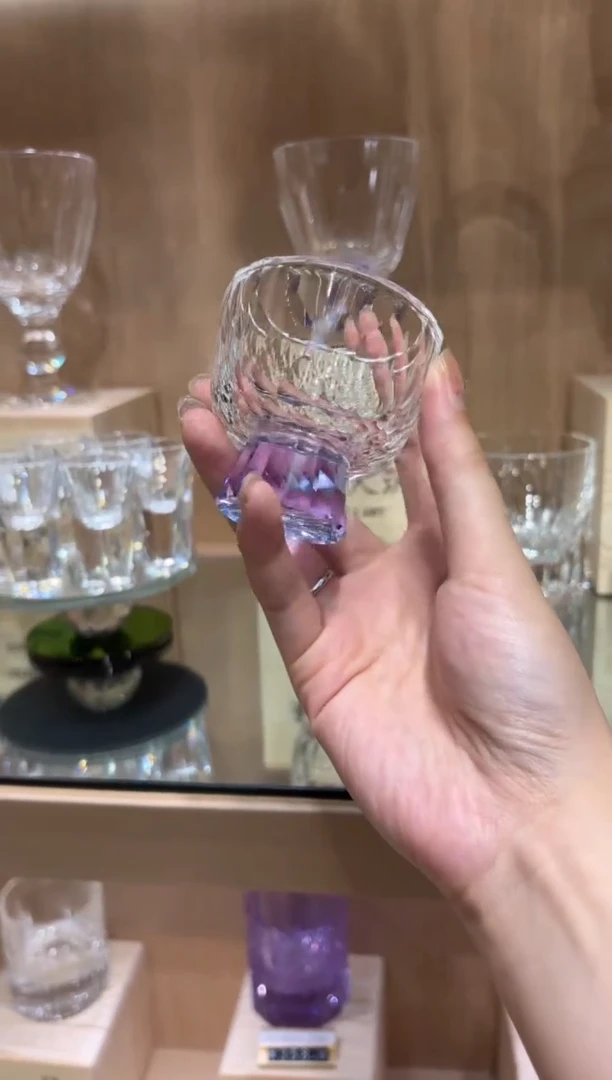 紫色闪烁茶杯 买一送一