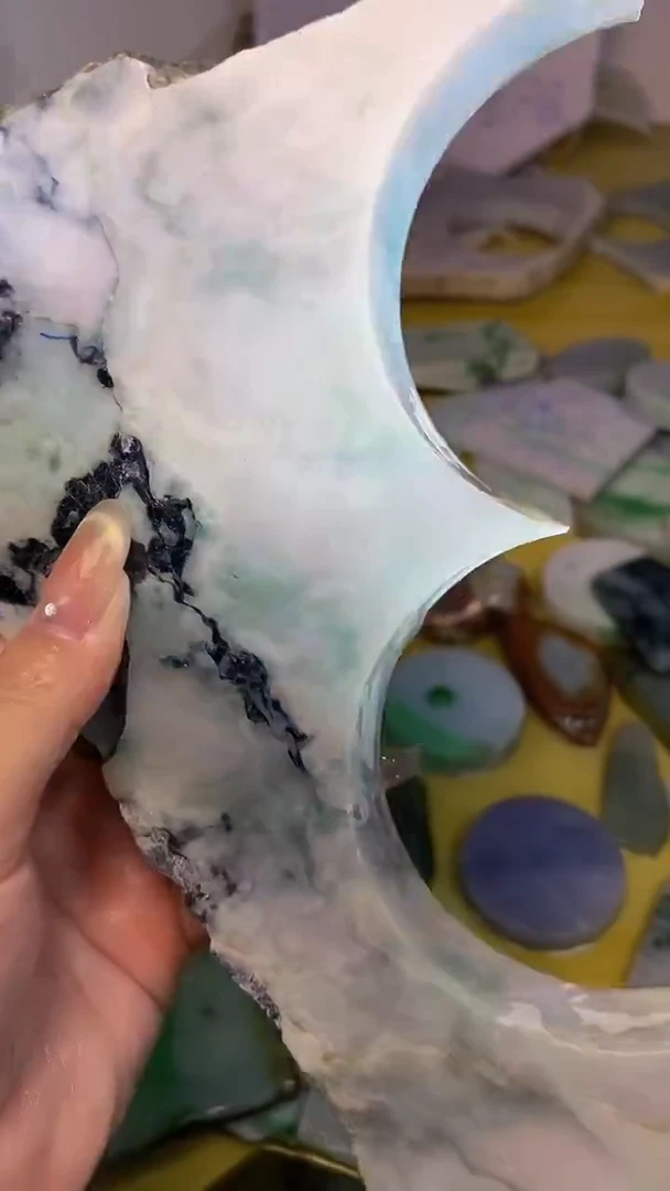 散珠翡翠天然缅甸翡翠A货33