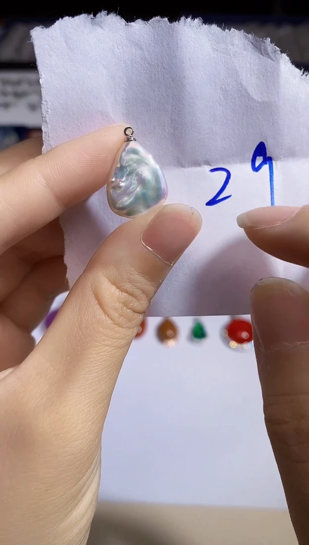 【闪购商品】淡水珍珠颈饰未镶嵌多样性 发其一  【9】