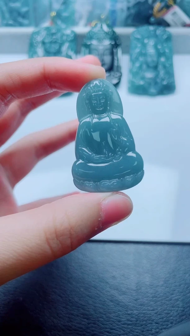 颈饰未镶嵌翡翠多样性发货随机发货-厚观音