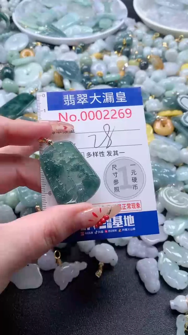 【闪购商品】翡翠吊坠(不含链)未镶嵌2269