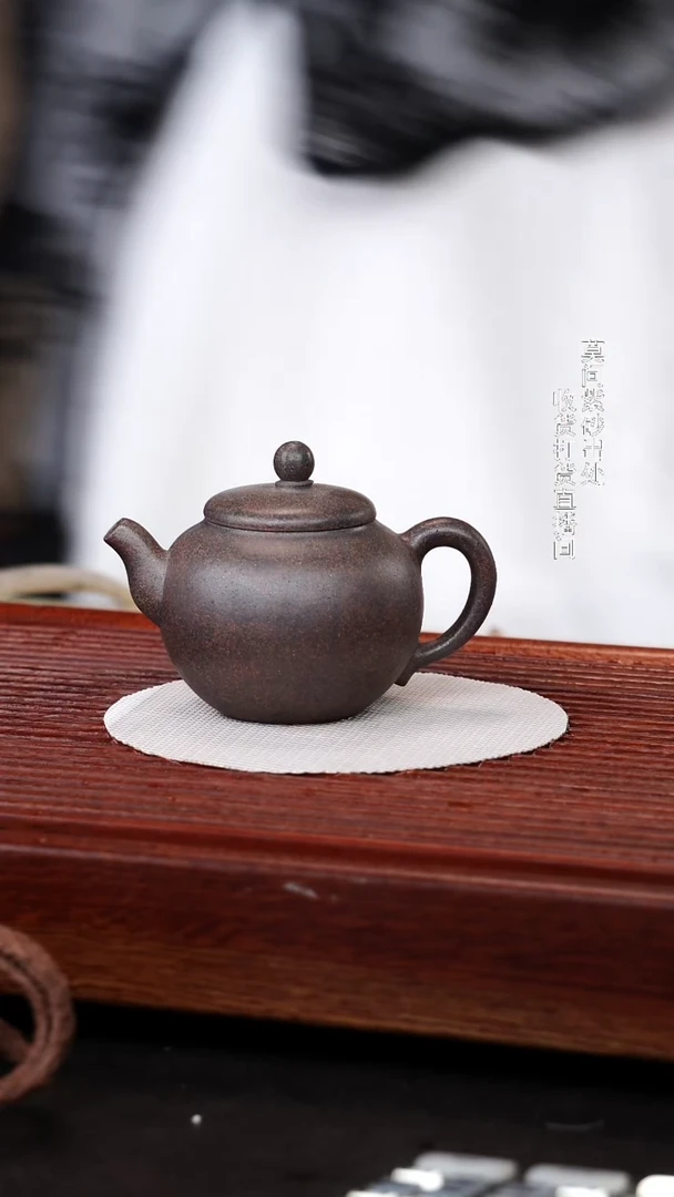 茶壶紫砂原矿手工220cc