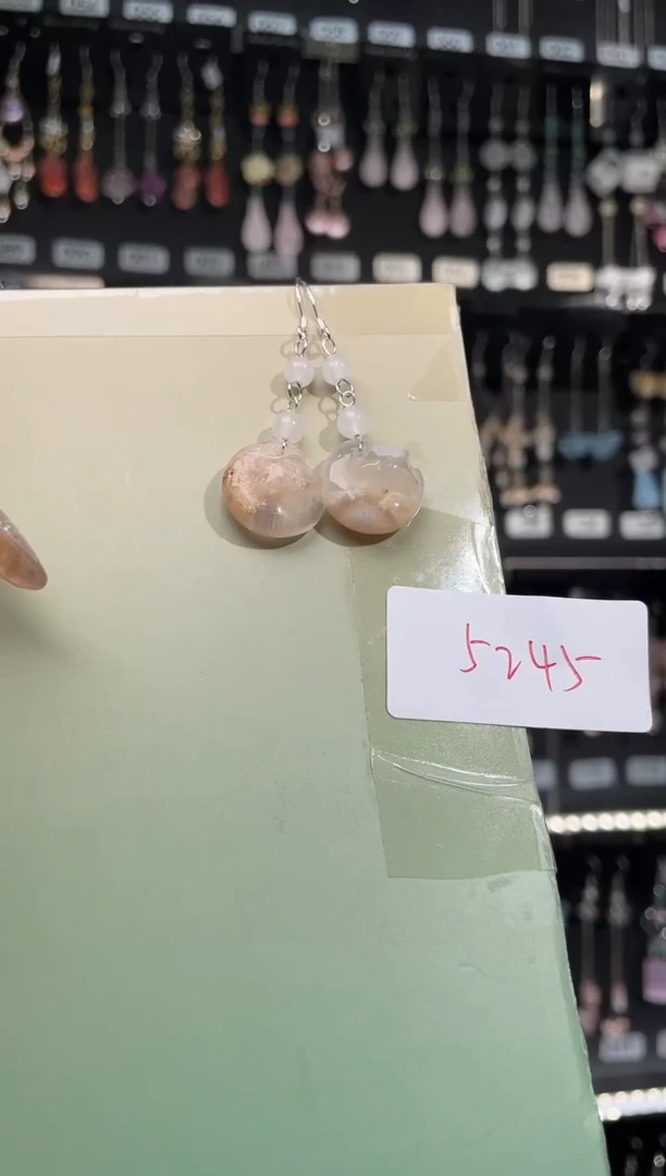 【闪购商品】紫晶耳饰银S925镶嵌喜欢拍