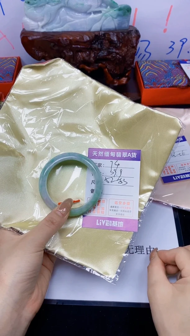 未镶嵌手镯翡翠74