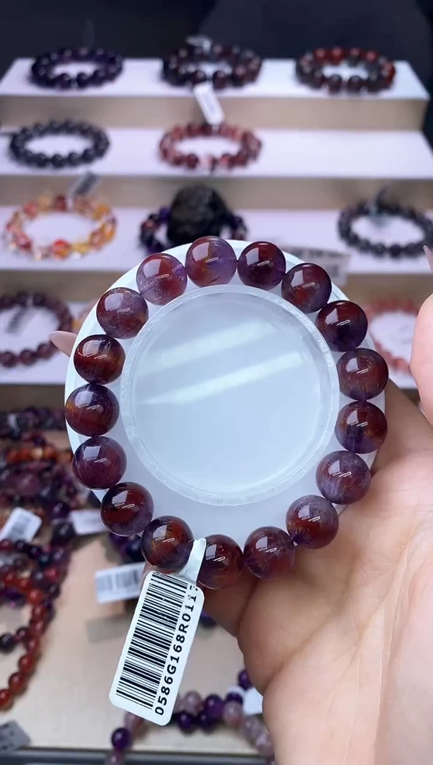 【闪购商品】水晶手链未镶嵌四色极光单圈12m+