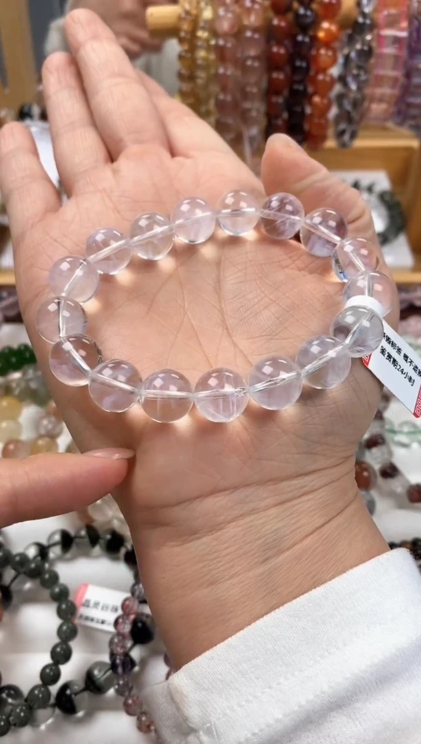 未镶嵌手链水晶蓝针