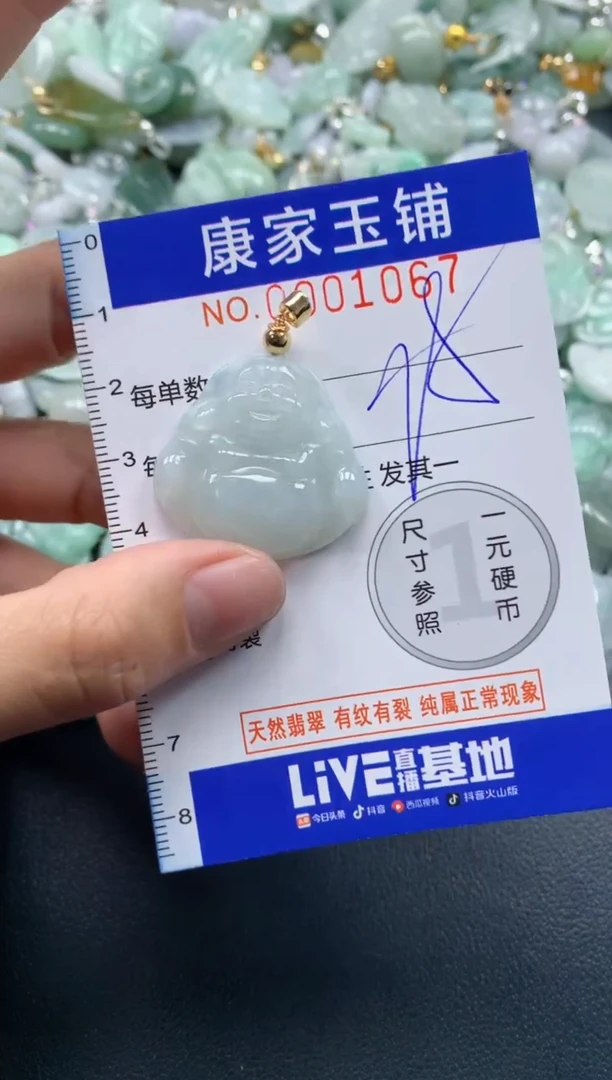 颈饰未镶嵌翡翠1067