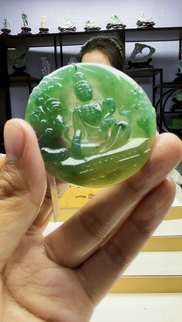 【闪购商品】定制翡翠未镶嵌毛货01250367