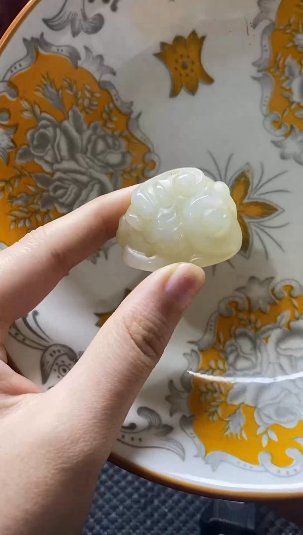 瓷片瓷片 瓷器 摆件 1个