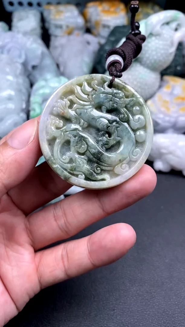 吊坠(不含链)未镶嵌翡翠1