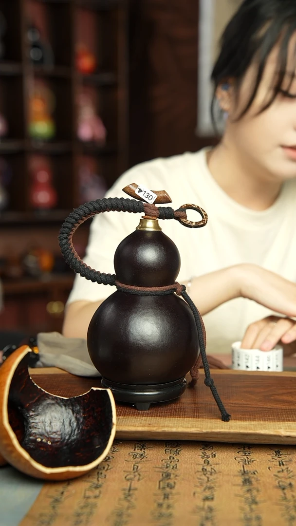 130号精品大漆酒葫芦防腐防渗装水茶酒