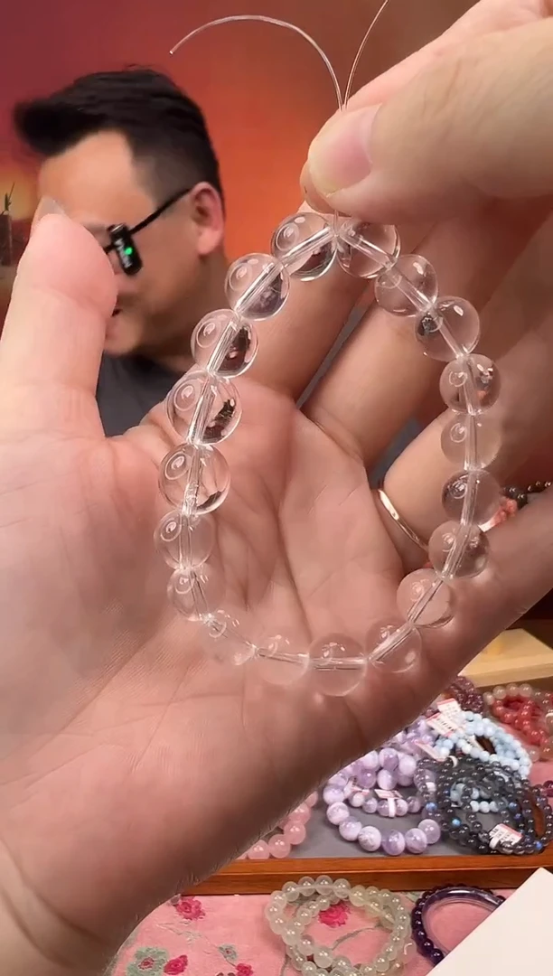 未镶嵌手串水晶羊*天然水晶白水晶手串手链