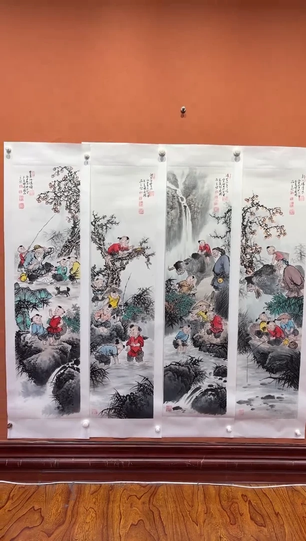 国画师立照老师国画作品