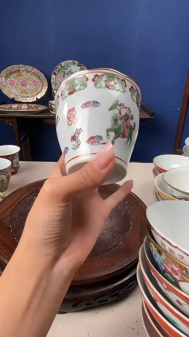 摆件微瑕景德镇厂瓷摆件单件