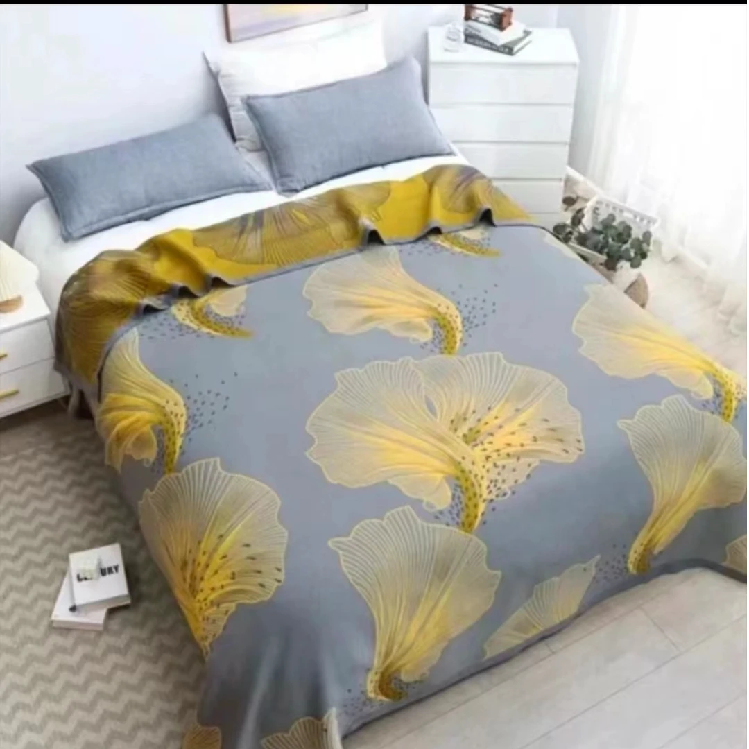 【惊鸿】2.0*2.3M爆款A类柔软亲肤透气舒适隔脏四季可铺盖机洗床盖