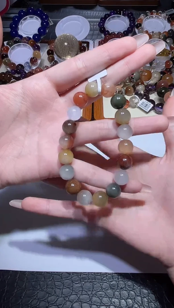 未镶嵌手链水晶末**星兔毛单圈A11（多样性发其一）