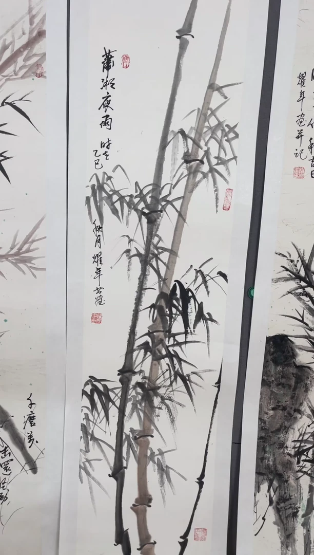 国画国画山水花鸟作品