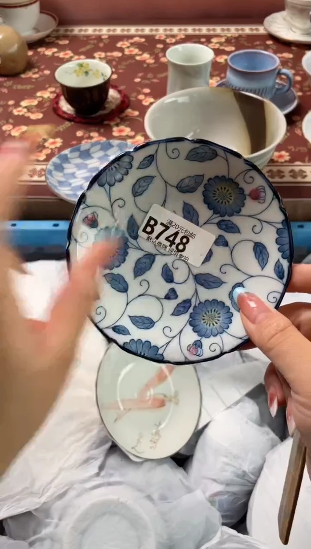 瓷片无*瓷器瓷器B748