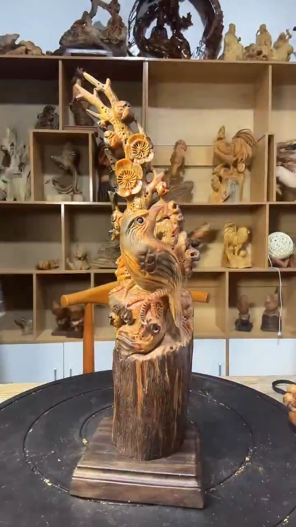 松木木雕款如*见 如初见