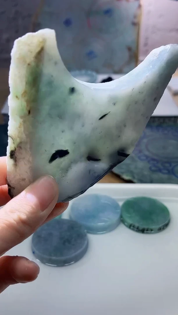 裸石翡翠天然翡翠A货石 南 628