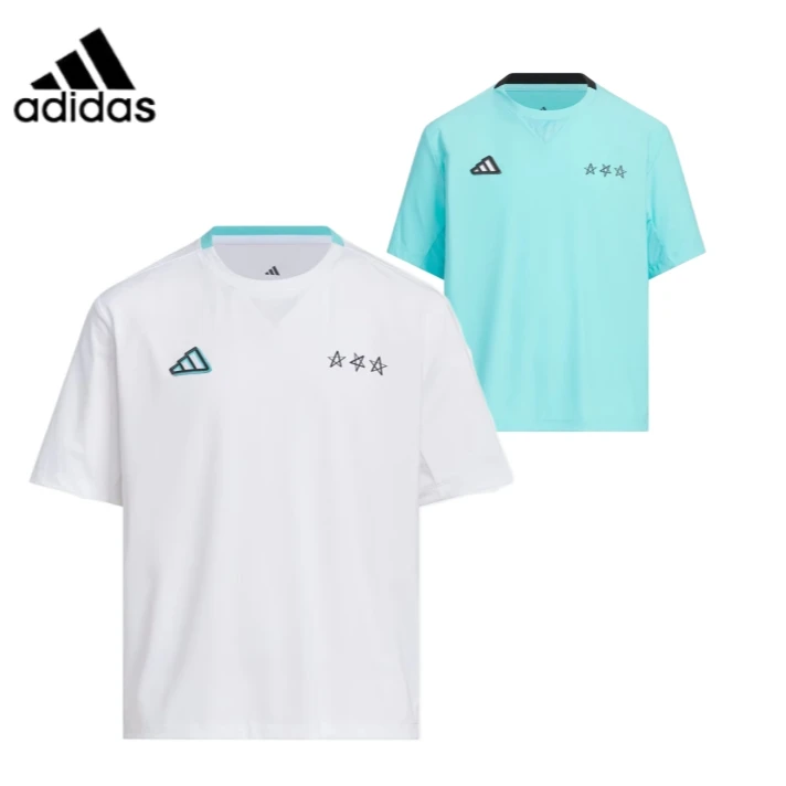 adidas/阿迪达斯25夏季儿童凉感运动休闲短袖圆领T恤JM3453