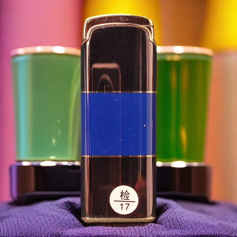 以撒简奢中古充气打火机链接可调火6323