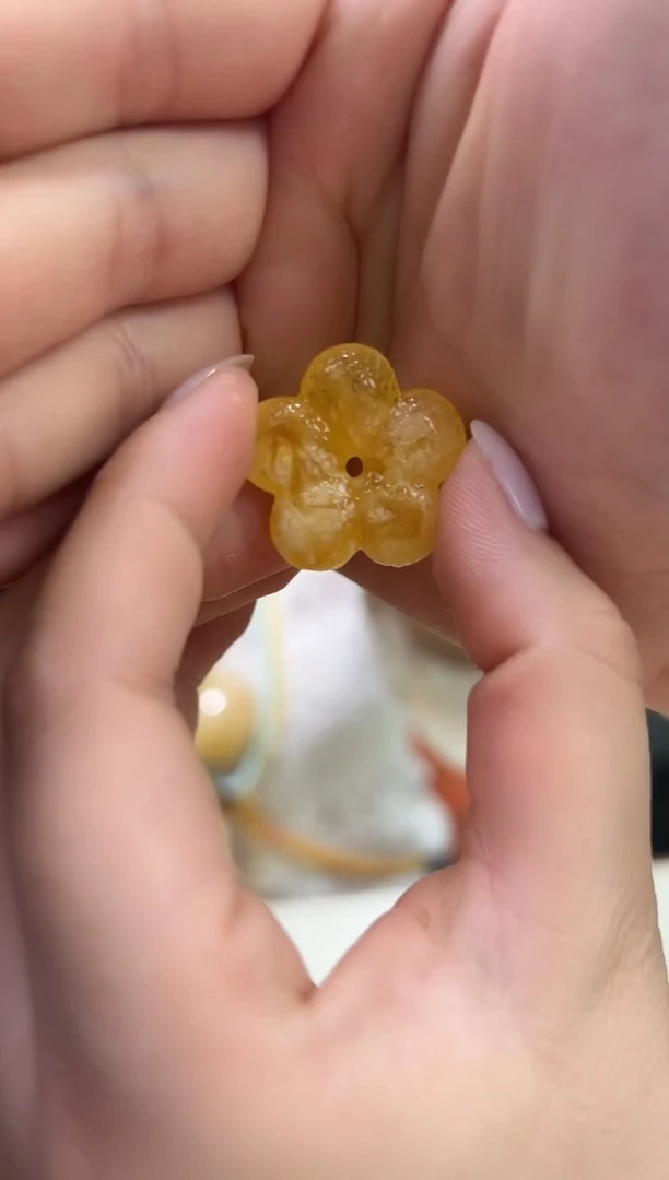 裸石琥珀未镶嵌琥珀蜜蜡吊坠