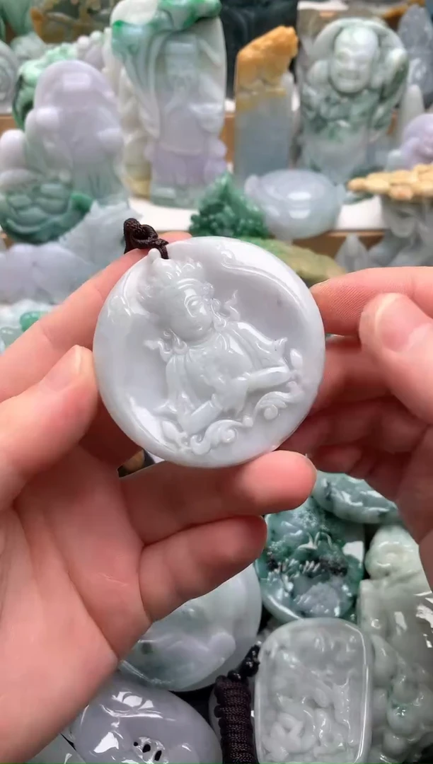 吊坠(不含链)未镶嵌翡翠1