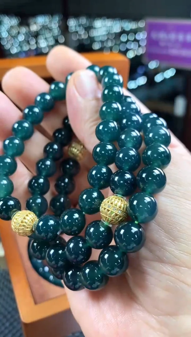 未镶嵌手串翡翠--555660-多样性发其一