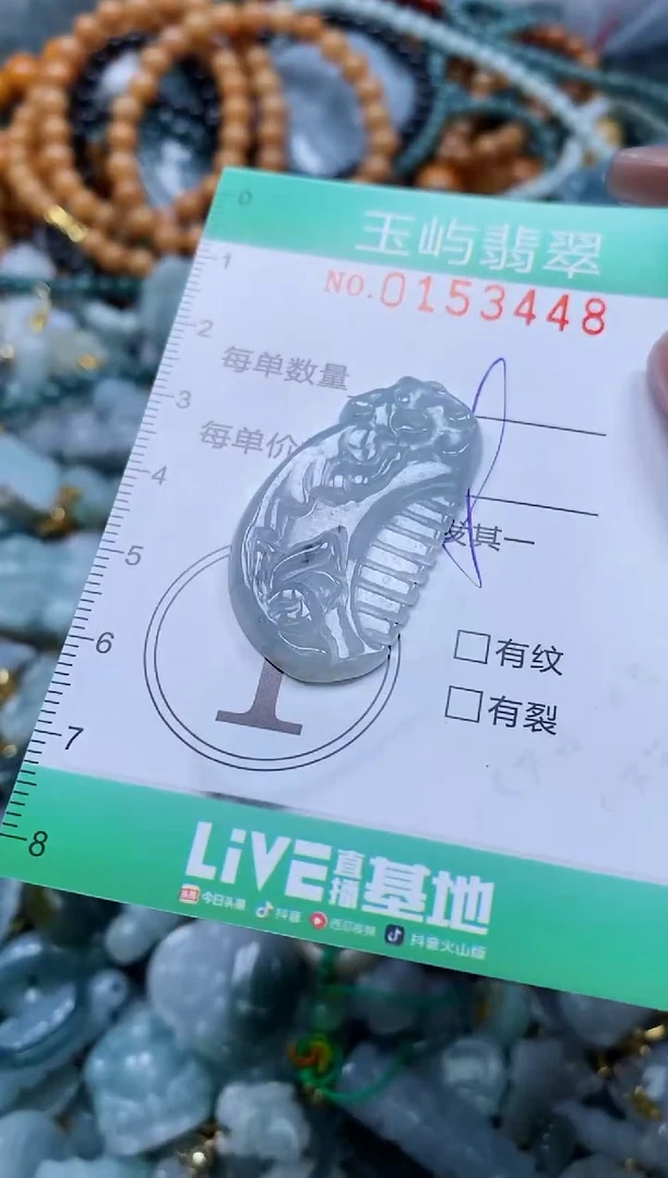 翡翠未镶嵌颈饰闪购0153448