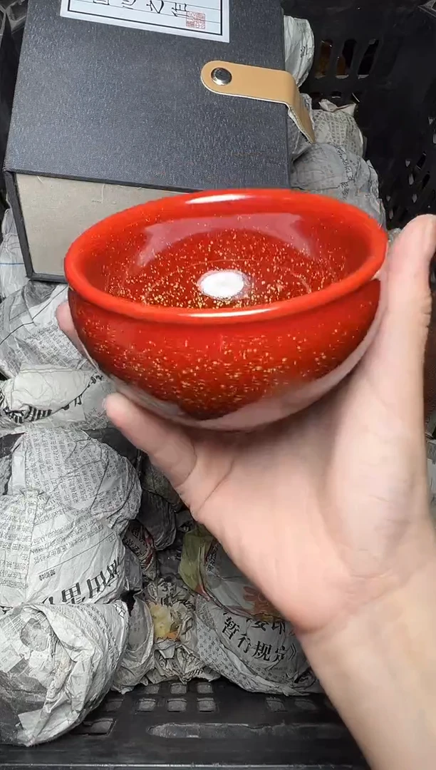 茶盏锦上花 将军 盏三疯建盏茶器