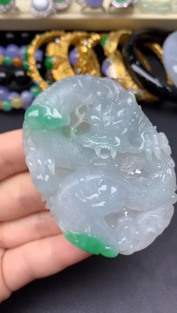 颈饰未镶嵌翡翠46-雪姐翡翠天天见
