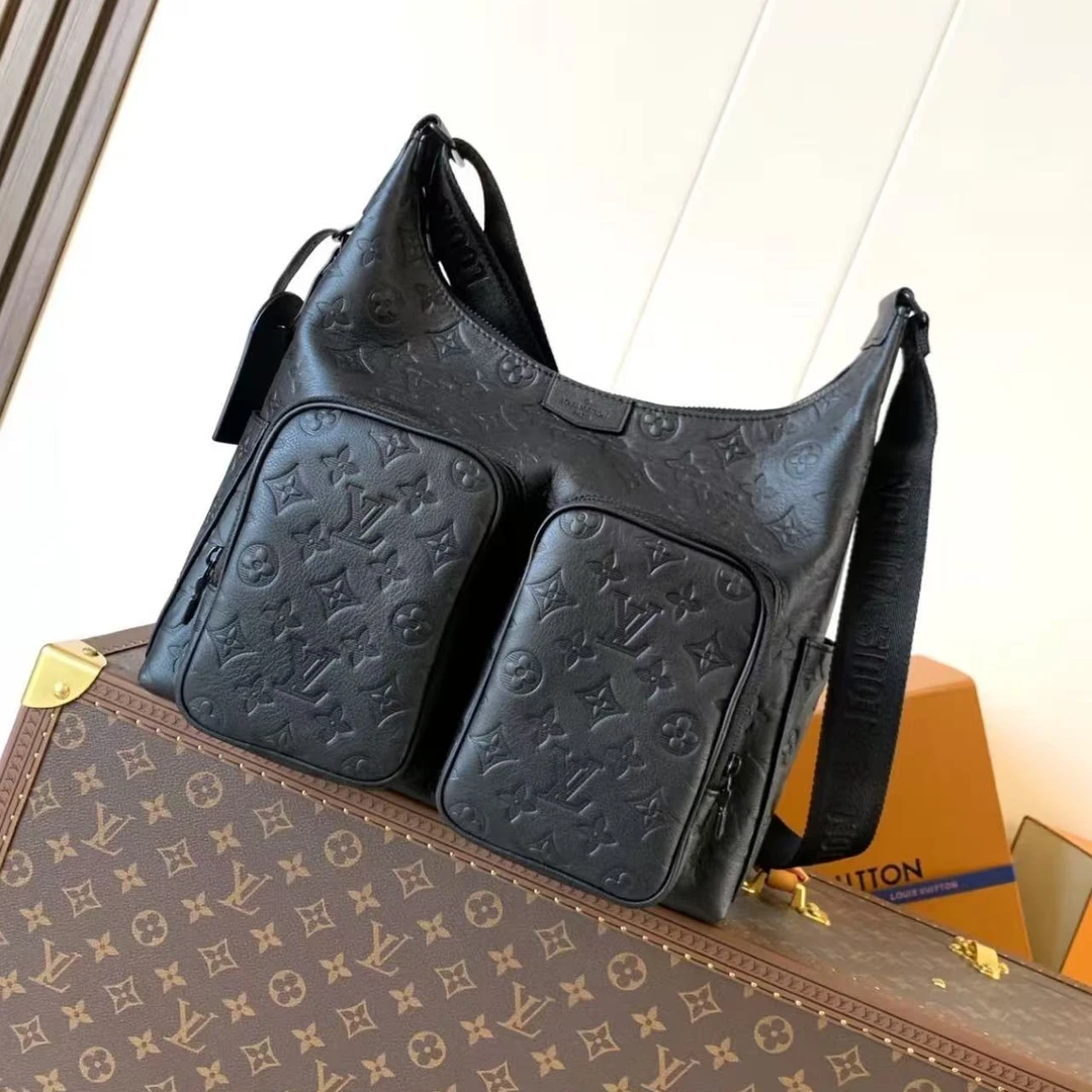 99新 LouisVuitton/路易威登 坤球奢选 lv25新款hobo单肩包