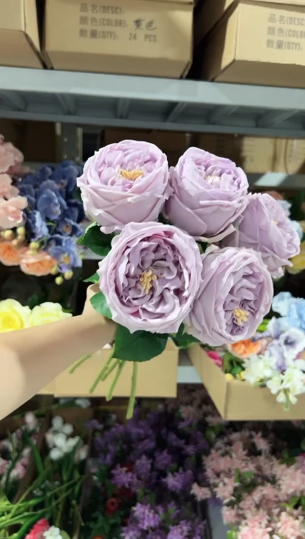 小*生5枝紫色手感保湿奥斯汀