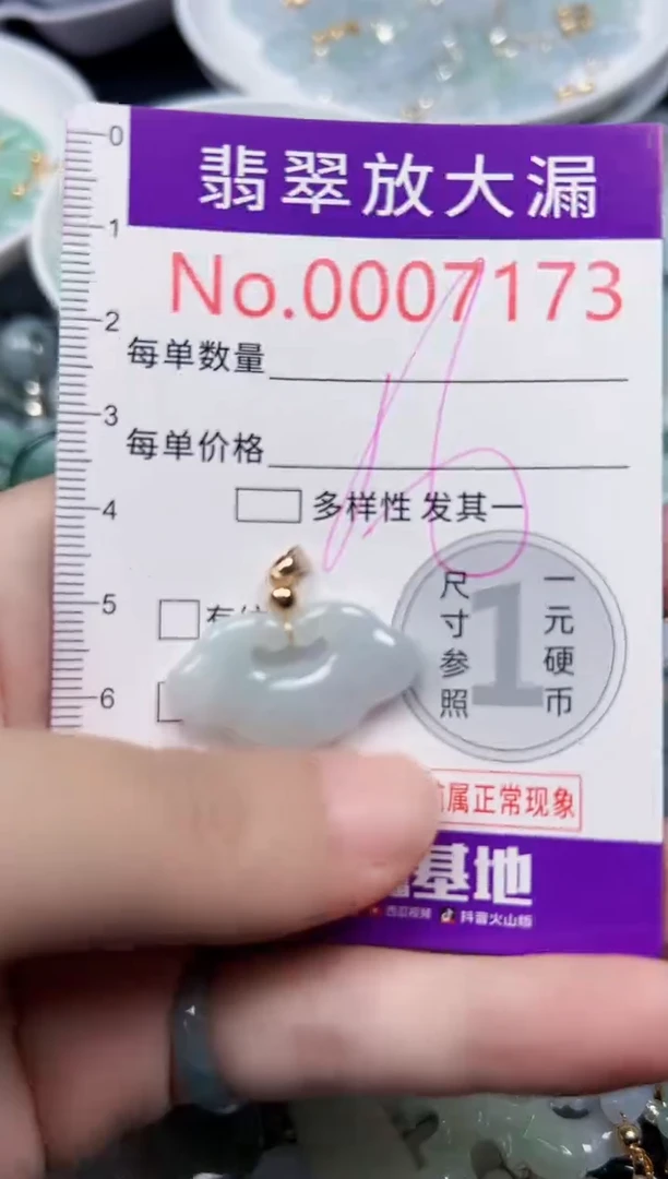 颈饰未镶嵌翡翠7173