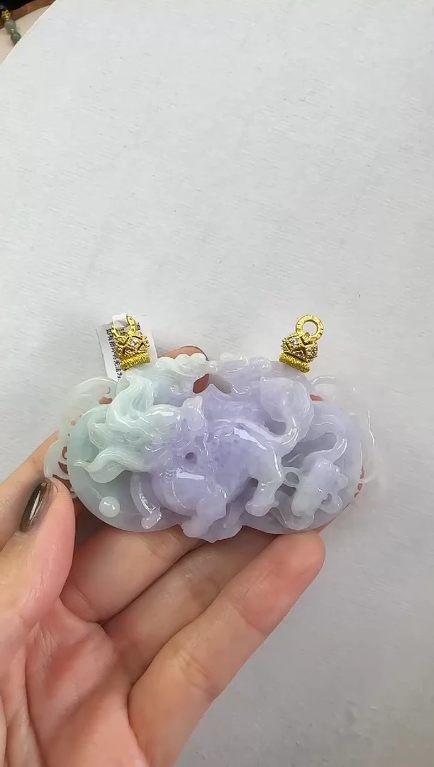 颈饰未镶嵌翡翠国风翡翠